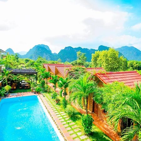 Hillside View Bungalow Homestay Phong Nha Exterior foto